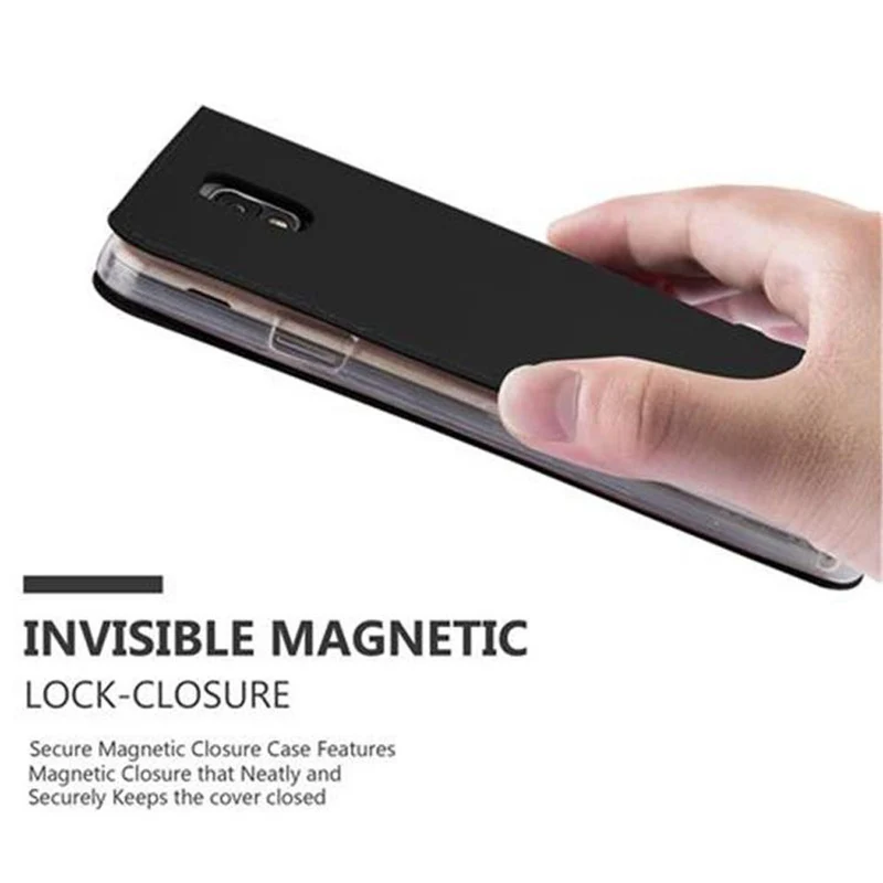 Cadorabo Hülle kompatibel mit Samsung Galaxy NOTE 3 Schutzhülle mit Magnetverschluss, Standfunktion und Kartenfach