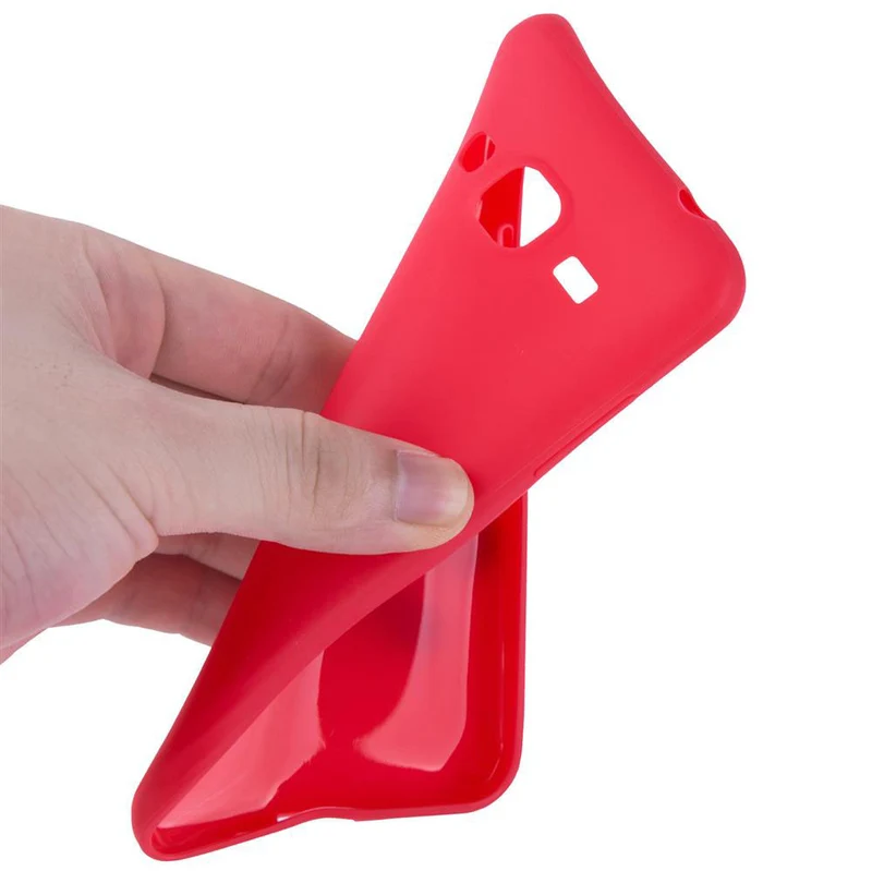 Cadorabo Hülle kompatibel mit Samsung Galaxy J3 2016 Schutzhülle aus flexiblem TPU Silikon