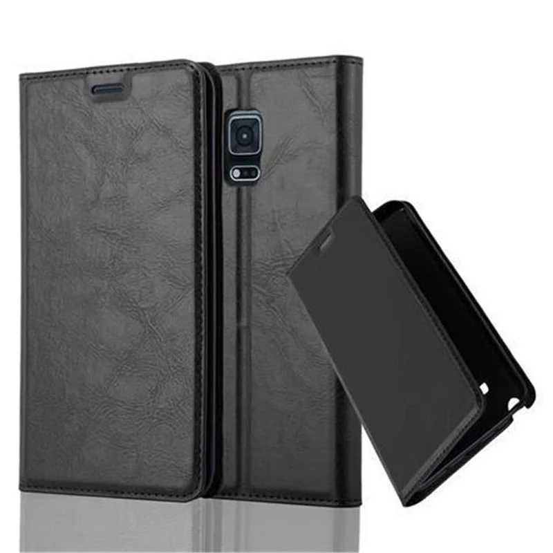 Cadorabo Hülle kompatibel mit Samsung Galaxy NOTE EDGE Schutzhülle mit Magnetverschluss, Standfunktion und Kartenfach