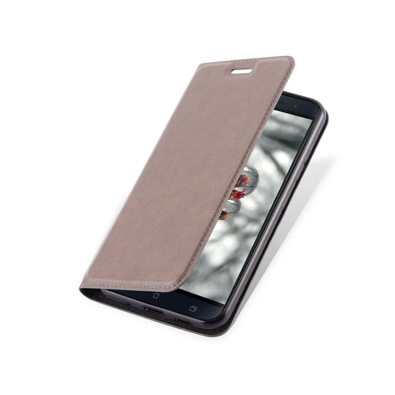 Cadorabo Hülle kompatibel mit Asus ZenFone 3 (5.5 Zoll) Schutzhülle mit Magnetverschluss, Standfunktion und Kartenfach