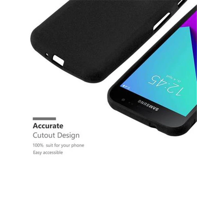 Cadorabo Hülle kompatibel mit Samsung Galaxy XCover 4 / XCover 4s Schutzhülle aus flexiblem TPU Silikon