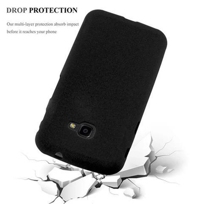 Cadorabo Hülle kompatibel mit Samsung Galaxy XCover 4 / XCover 4s Schutzhülle aus flexiblem TPU Silikon