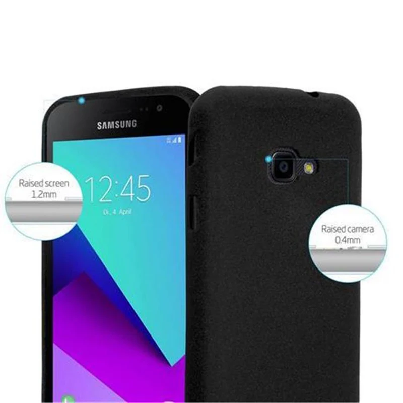 Cadorabo Hülle kompatibel mit Samsung Galaxy XCover 4 / XCover 4s Schutzhülle aus flexiblem TPU Silikon