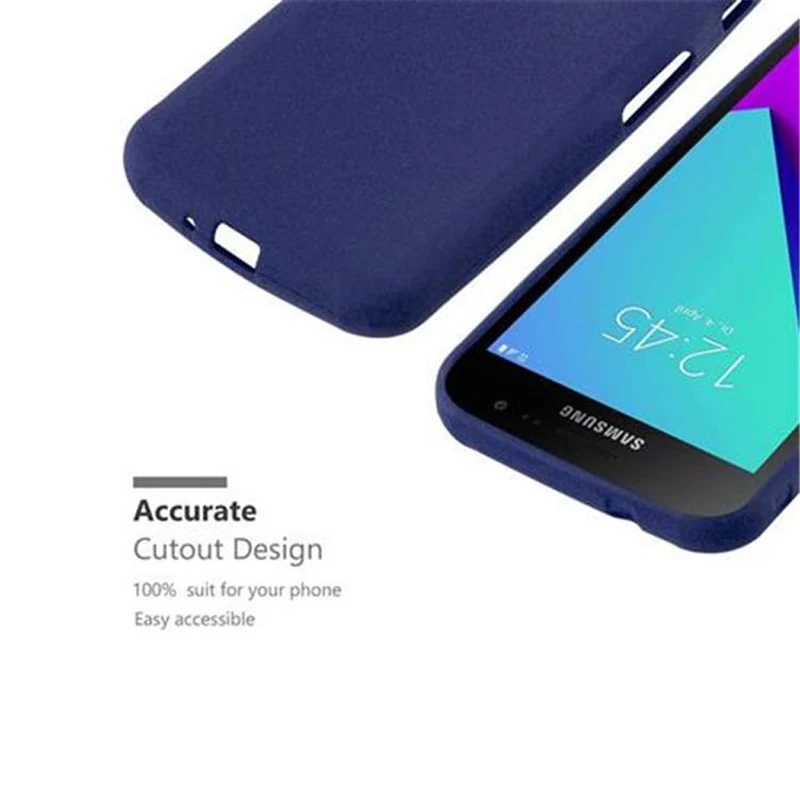 Cadorabo Hülle kompatibel mit Samsung Galaxy XCover 4 / XCover 4s Schutzhülle aus flexiblem TPU Silikon