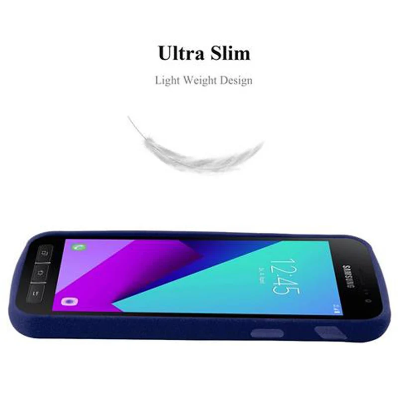 Cadorabo Hülle kompatibel mit Samsung Galaxy XCover 4 / XCover 4s Schutzhülle aus flexiblem TPU Silikon