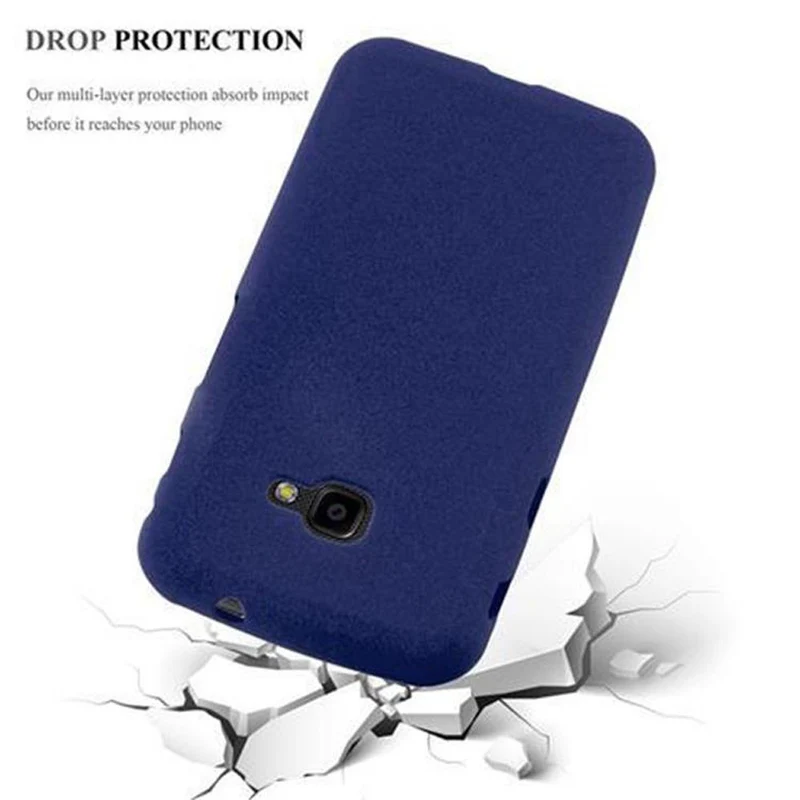 Cadorabo Hülle kompatibel mit Samsung Galaxy XCover 4 / XCover 4s Schutzhülle aus flexiblem TPU Silikon