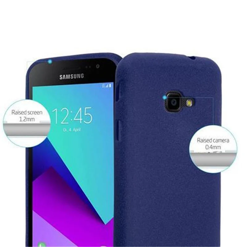 Cadorabo Hülle kompatibel mit Samsung Galaxy XCover 4 / XCover 4s Schutzhülle aus flexiblem TPU Silikon