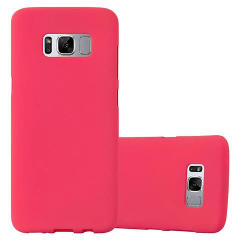 Cadorabo Hülle kompatibel mit Samsung Galaxy S8 PLUS Schutzhülle aus flexiblem TPU Silikon
