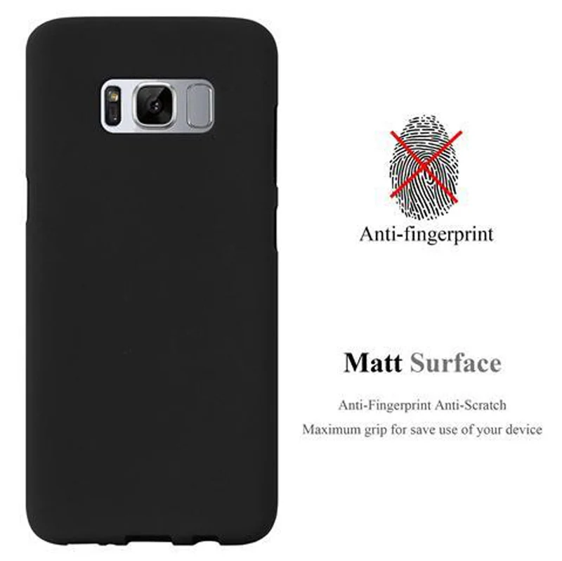 Cadorabo Hülle kompatibel mit Samsung Galaxy S8 PLUS Schutzhülle aus flexiblem TPU Silikon
