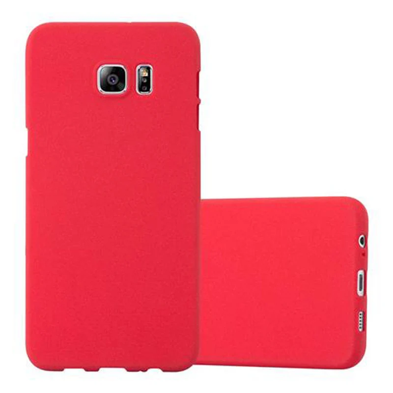 Cadorabo Hülle kompatibel mit Samsung Galaxy S6 EDGE PLUS Schutzhülle aus flexiblem TPU Silikon