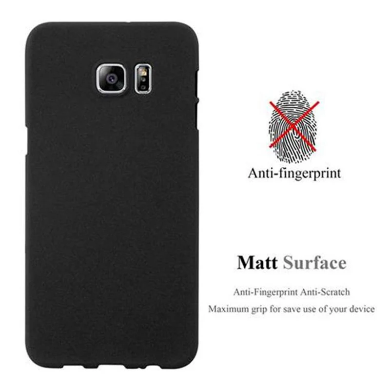 Cadorabo Hülle kompatibel mit Samsung Galaxy S6 EDGE PLUS Schutzhülle aus flexiblem TPU Silikon