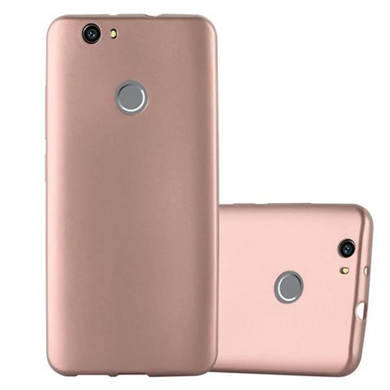 Cadorabo Hülle kompatibel mit Huawei NOVA Schutzhülle aus flexiblem TPU Silikon