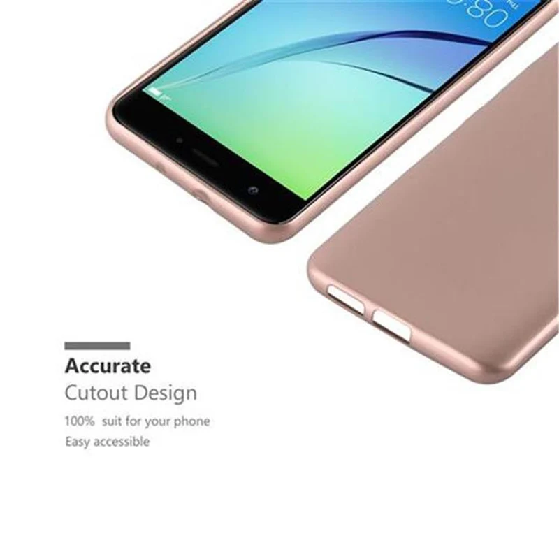 Cadorabo Hülle kompatibel mit Huawei NOVA Schutzhülle aus flexiblem TPU Silikon