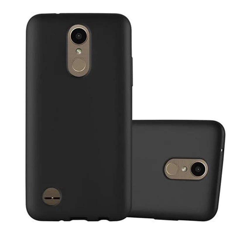 Cadorabo Hülle kompatibel mit LG K10 2017 Schutzhülle aus flexiblem TPU Silikon