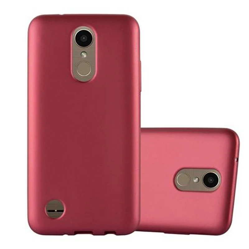 Cadorabo Hülle kompatibel mit LG K10 2017 Schutzhülle aus flexiblem TPU Silikon