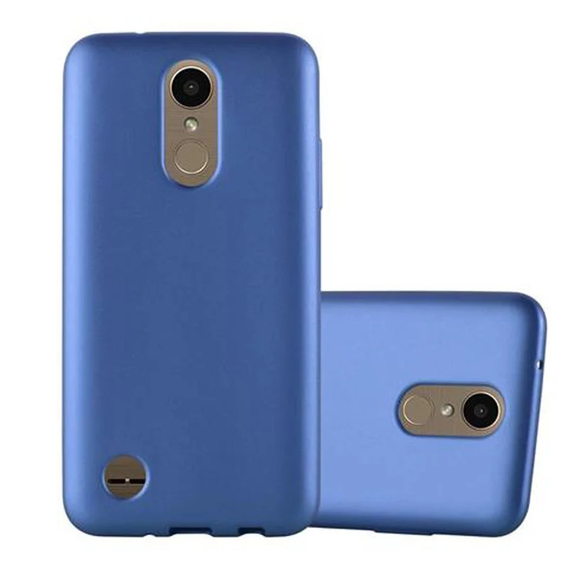 Cadorabo Hülle kompatibel mit LG K10 2017 Schutzhülle aus flexiblem TPU Silikon