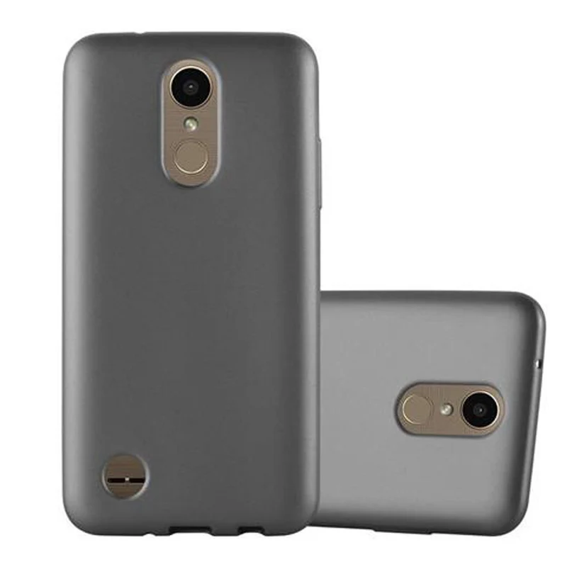 Cadorabo Hülle kompatibel mit LG K10 2017 Schutzhülle aus flexiblem TPU Silikon