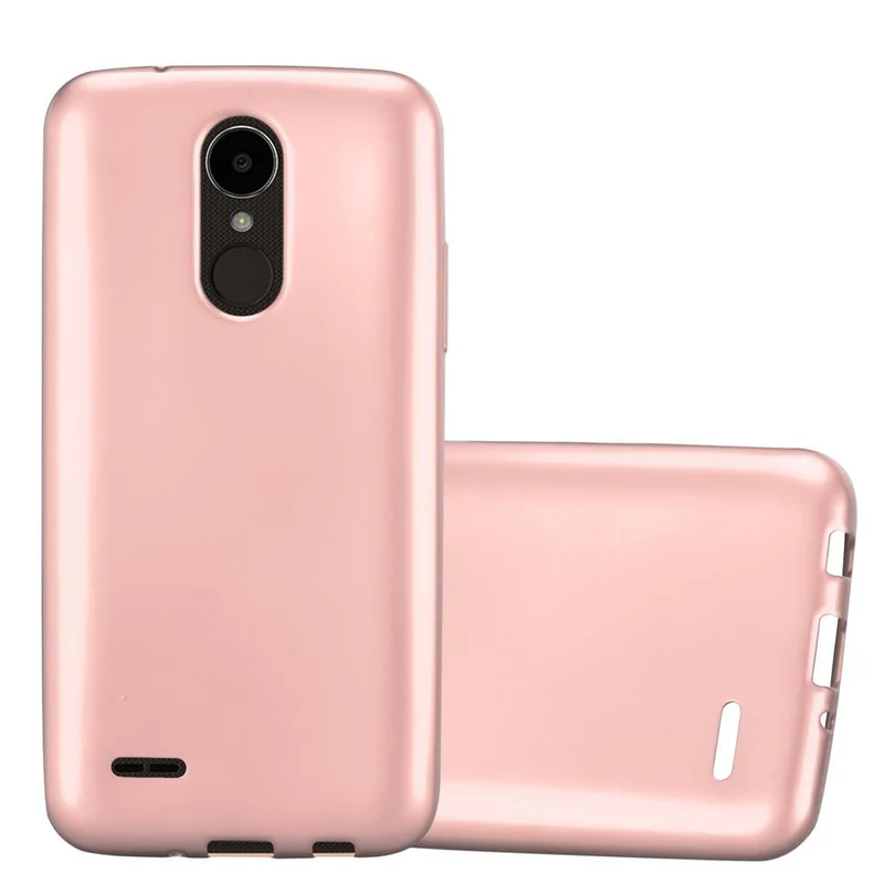 Cadorabo Hülle kompatibel mit LG K4 2017 Schutzhülle aus flexiblem TPU Silikon
