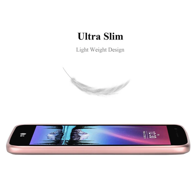 Cadorabo Hülle kompatibel mit LG K4 2017 Schutzhülle aus flexiblem TPU Silikon