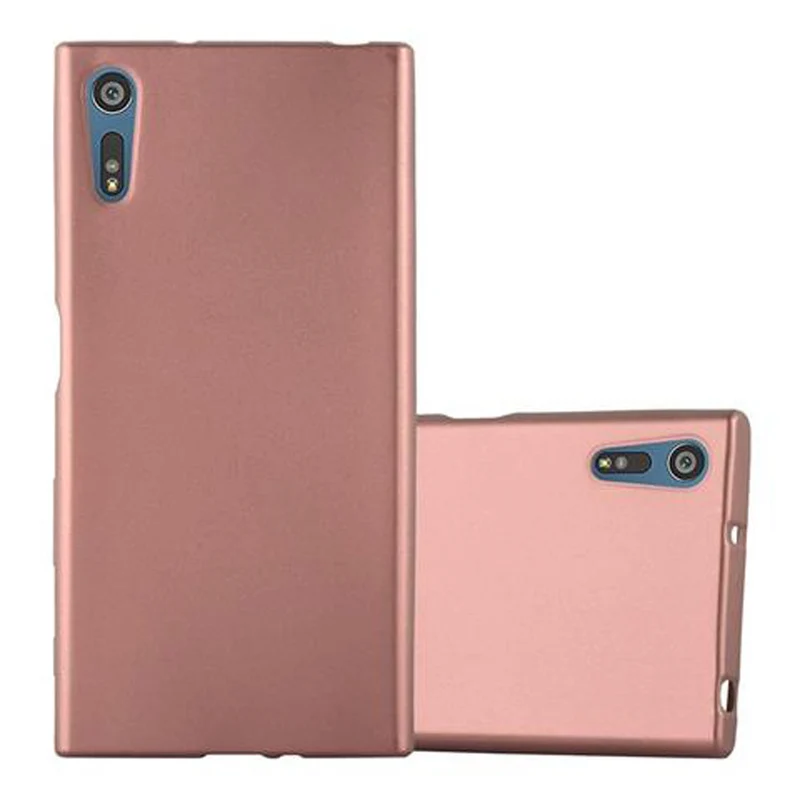 Cadorabo Hülle kompatibel mit Sony Xperia XZ / XZs Schutzhülle aus flexiblem TPU Silikon
