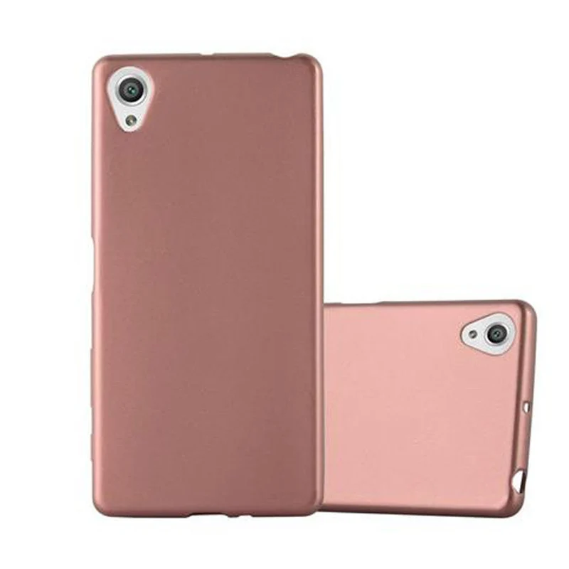 Cadorabo Hülle kompatibel mit Sony Xperia X Schutzhülle aus flexiblem TPU Silikon