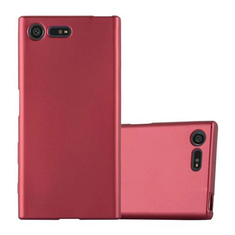 Cadorabo Hülle kompatibel mit Sony Xperia X COMPACT Schutzhülle aus flexiblem TPU Silikon