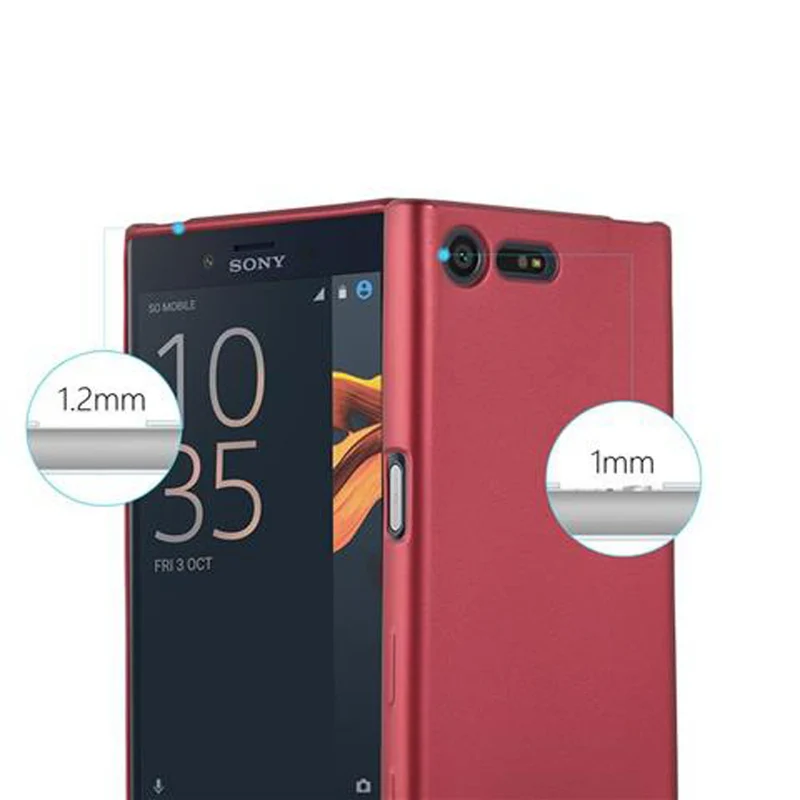 Cadorabo Hülle kompatibel mit Sony Xperia X COMPACT Schutzhülle aus flexiblem TPU Silikon