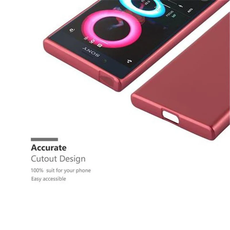 Cadorabo Hülle kompatibel mit Sony Xperia X COMPACT Schutzhülle aus flexiblem TPU Silikon