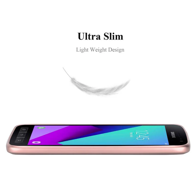 Cadorabo Hülle kompatibel mit Samsung Galaxy XCover 4 / XCover 4s Schutzhülle aus flexiblem TPU Silikon
