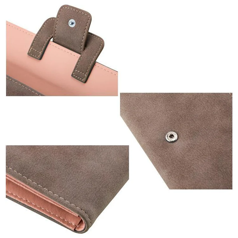 Cadorabo Universal 2-in-1 Geldbeutel in Wildleder-Optik mit Smartphone Fach, 10 Kartenfächern, 2 Fächer für Geldscheine und Druckknopf