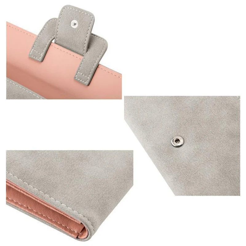 Cadorabo Universal 2-in-1 Geldbeutel in Wildleder-Optik mit Smartphone Fach, 10 Kartenfächern, 2 Fächer für Geldscheine und Druckknopf