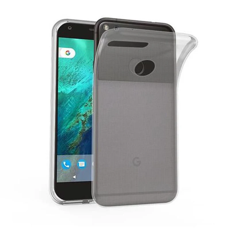 Cadorabo Hülle kompatibel mit Google PIXEL Schutzhülle aus flexiblem TPU Silikon