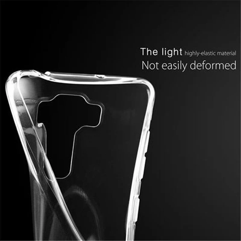 Cadorabo Hülle kompatibel mit Asus ZenFone 3 DELUXE Schutzhülle aus flexiblem TPU Silikon