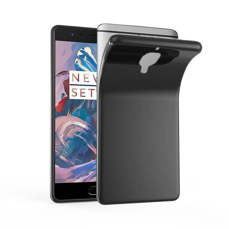 Cadorabo Hülle kompatibel mit OnePlus 3 / 3T Schutzhülle aus flexiblem TPU Silikon