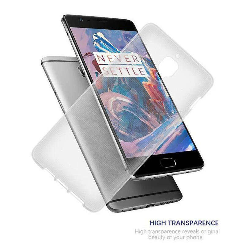 Cadorabo Hülle kompatibel mit OnePlus 3 / 3T Schutzhülle aus flexiblem TPU Silikon