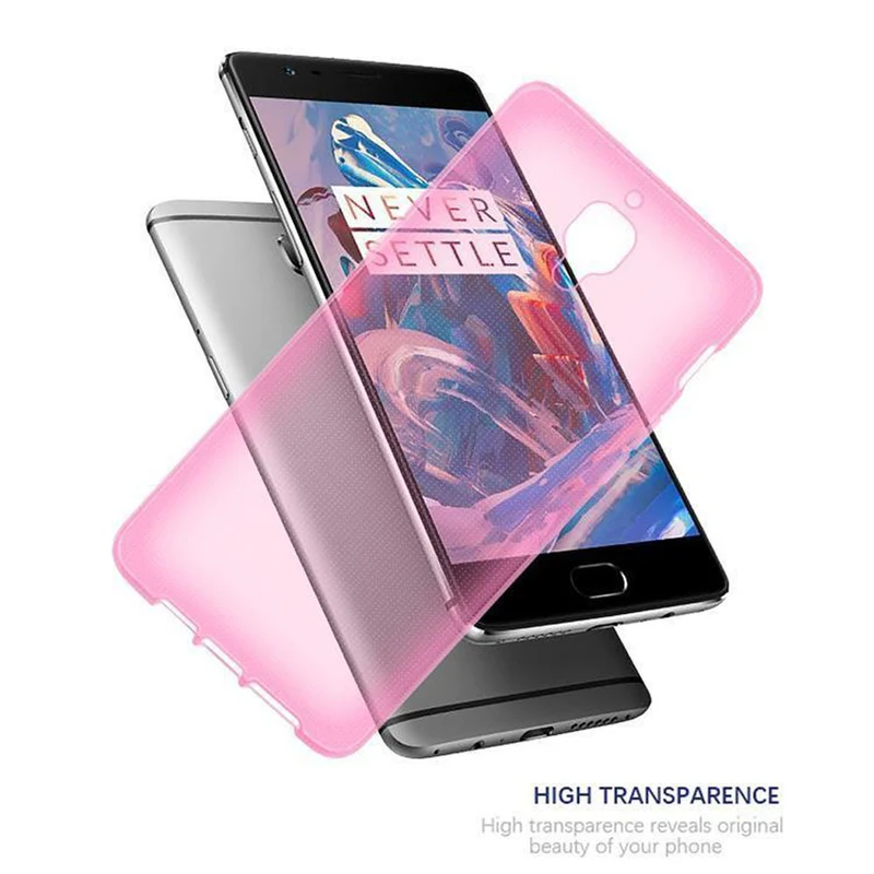 Cadorabo Hülle kompatibel mit OnePlus 3 / 3T Schutzhülle aus flexiblem TPU Silikon