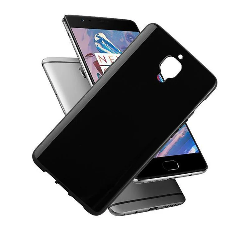 Cadorabo Hülle kompatibel mit OnePlus 3 / 3T Schutzhülle aus flexiblem TPU Silikon