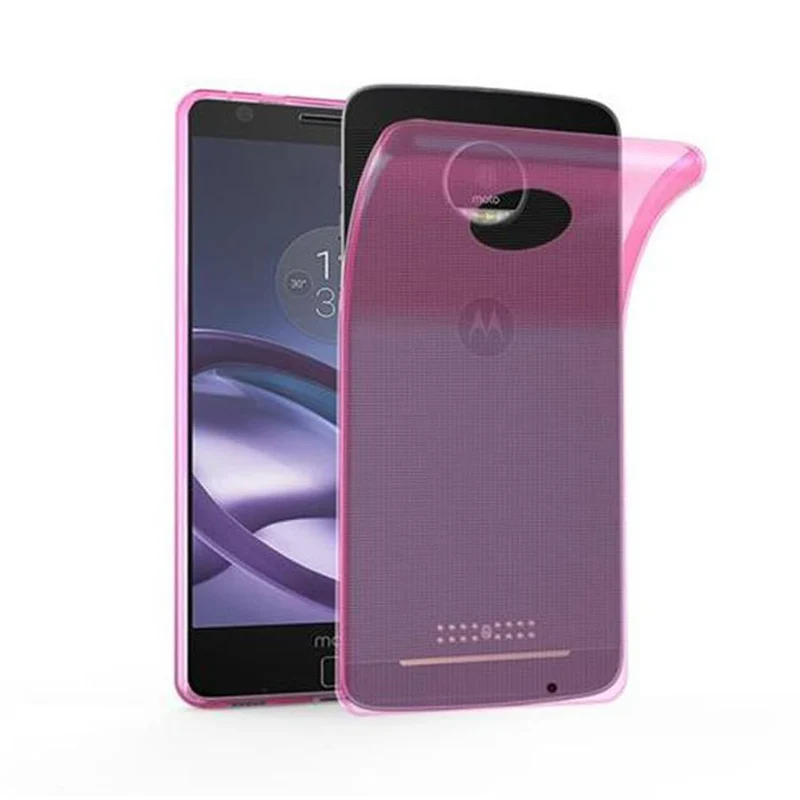 Cadorabo Hülle kompatibel mit Motorola MOTO X PLAY Schutzhülle aus flexiblem TPU Silikon