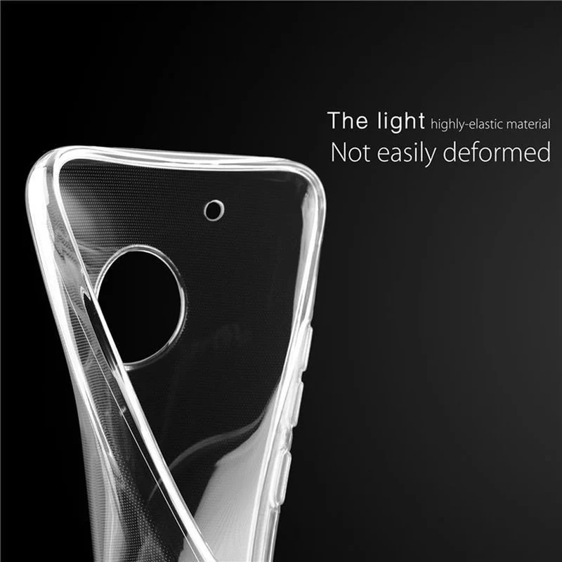 Cadorabo Hülle kompatibel mit Motorola MOTO G5 Schutzhülle aus flexiblem TPU Silikon