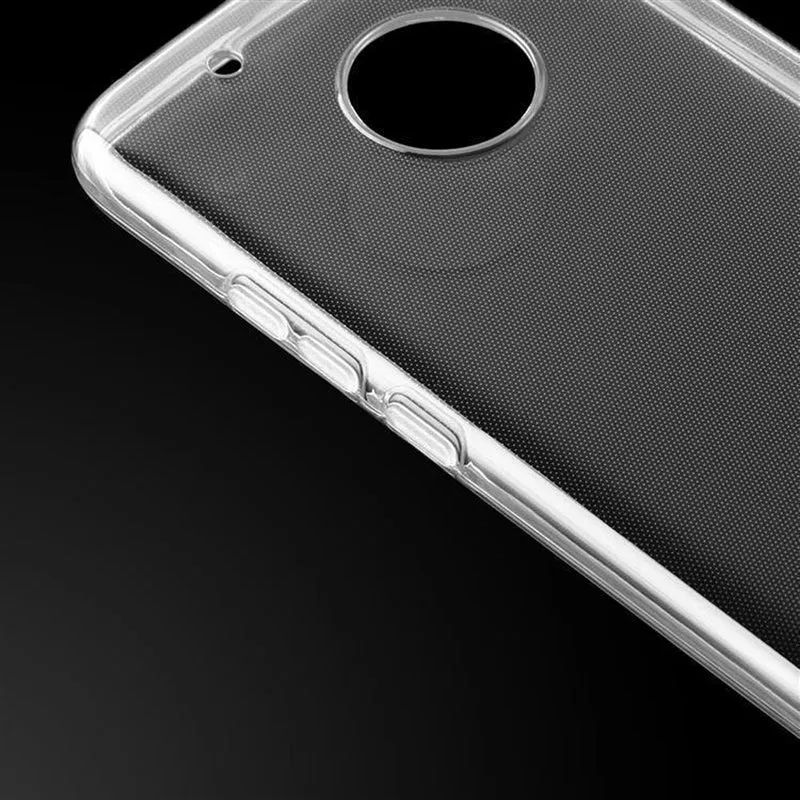 Cadorabo Hülle kompatibel mit Motorola MOTO G5 Schutzhülle aus flexiblem TPU Silikon