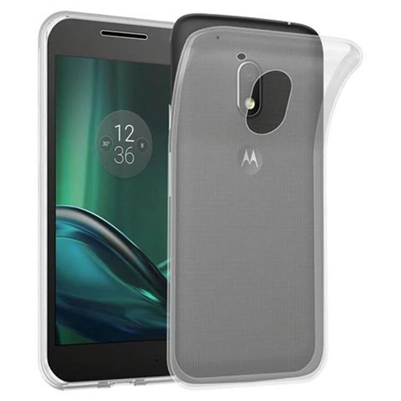 Cadorabo Hülle kompatibel mit Motorola MOTO G4 PLAY Schutzhülle aus flexiblem TPU Silikon