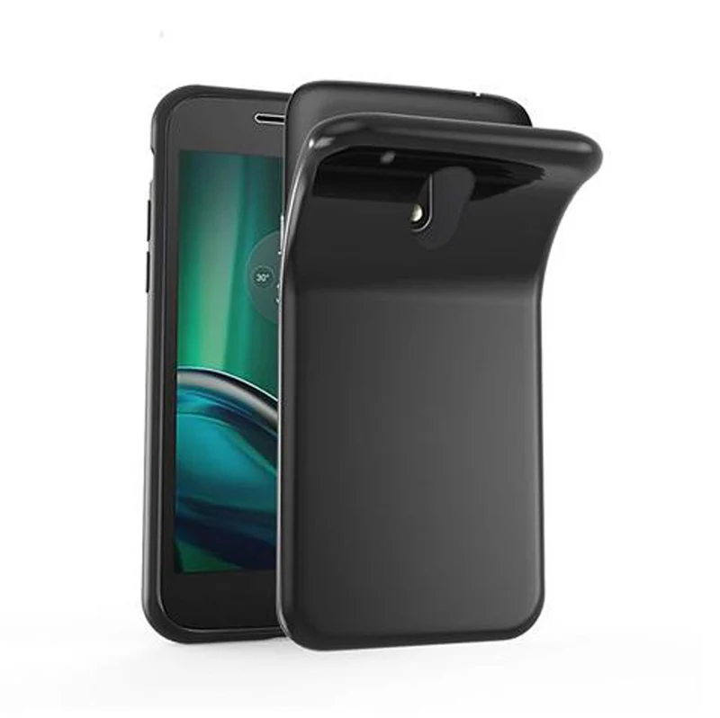 Cadorabo Hülle kompatibel mit Motorola MOTO G4 PLAY Schutzhülle aus flexiblem TPU Silikon