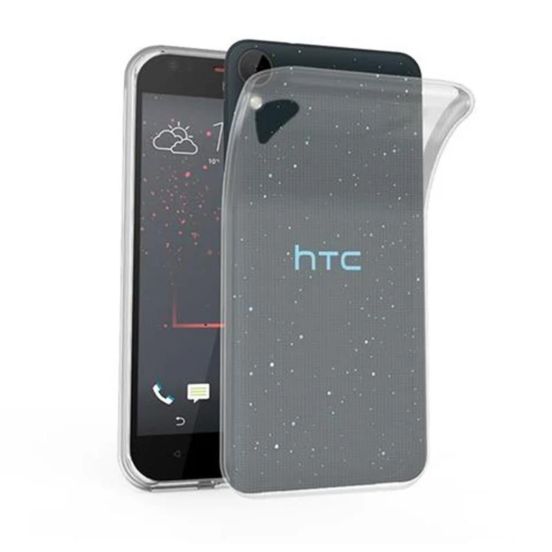 Cadorabo Hülle kompatibel mit HTC Desire 10 LIFESTYLE / Desire 825 Schutzhülle aus flexiblem TPU Silikon