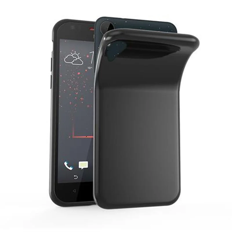 Cadorabo Hülle kompatibel mit HTC Desire 10 LIFESTYLE / Desire 825 Schutzhülle aus flexiblem TPU Silikon