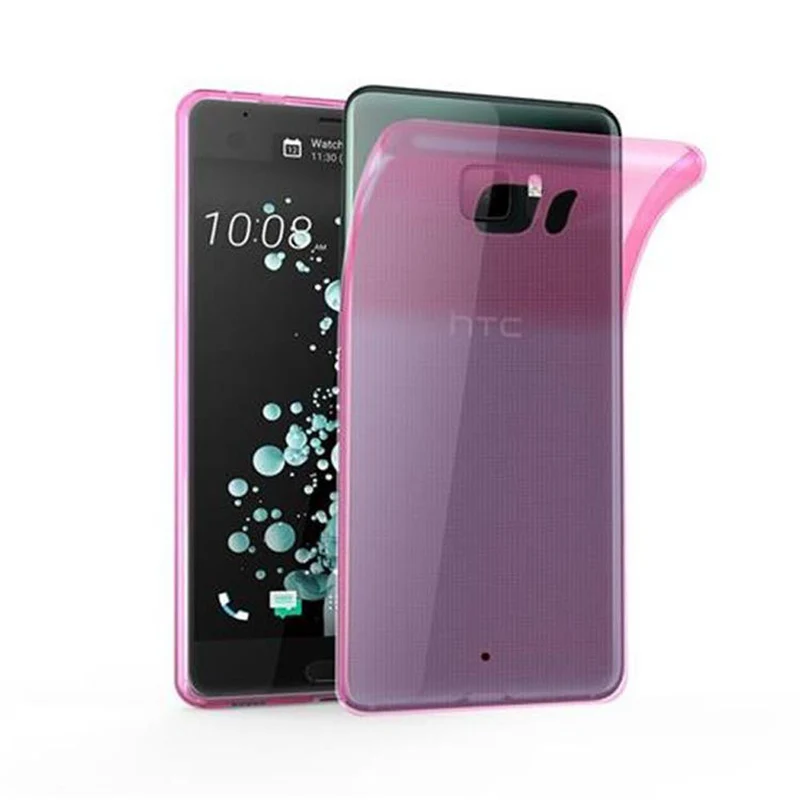 Cadorabo Hülle kompatibel mit HTC U ULTRA Schutzhülle aus flexiblem TPU Silikon