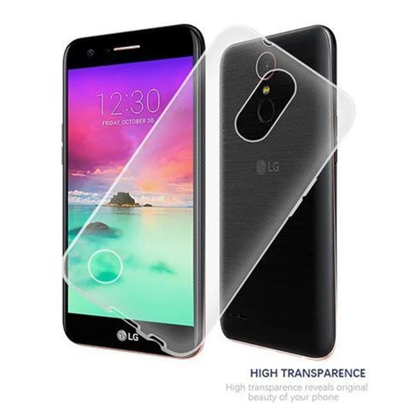 Cadorabo Hülle kompatibel mit LG K10 2017 Schutzhülle aus flexiblem TPU Silikon