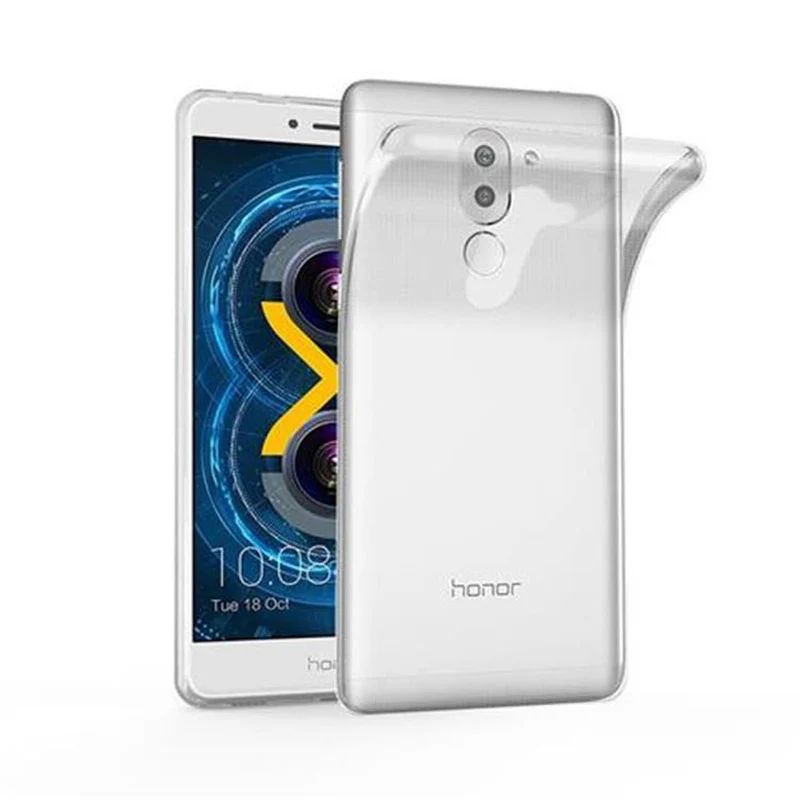 Cadorabo Hülle kompatibel mit Huawei MATE 9 LITE / GR5 2017 / Honor 6X Schutzhülle aus flexiblem TPU Silikon