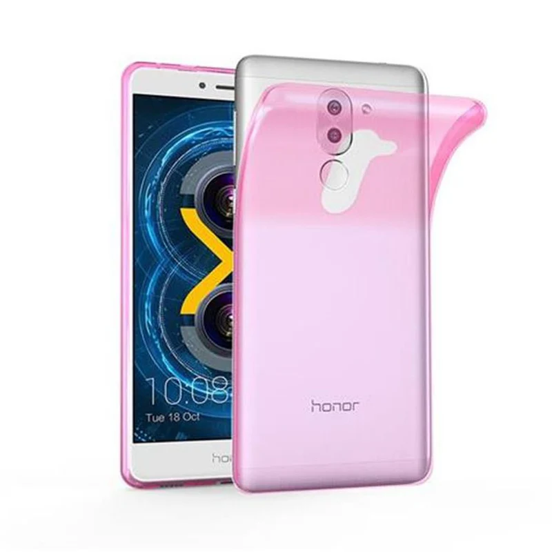 Cadorabo Hülle kompatibel mit Huawei MATE 9 LITE / GR5 2017 / Honor 6X Schutzhülle aus flexiblem TPU Silikon