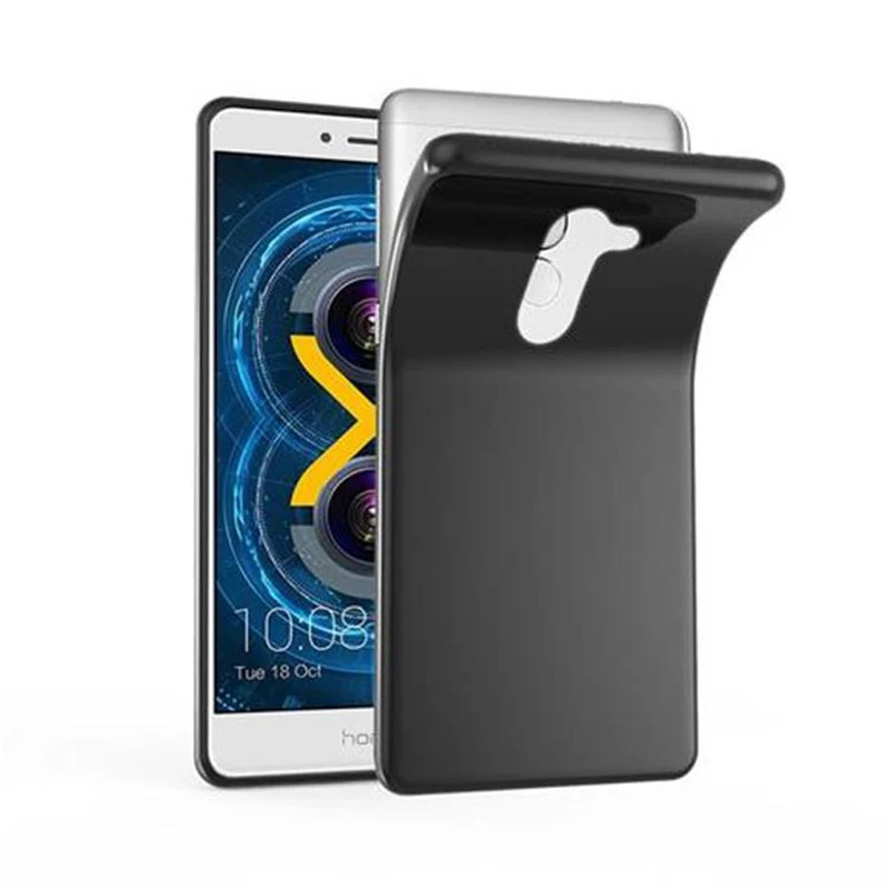 Cadorabo Hülle kompatibel mit Huawei MATE 9 LITE / GR5 2017 / Honor 6X Schutzhülle aus flexiblem TPU Silikon