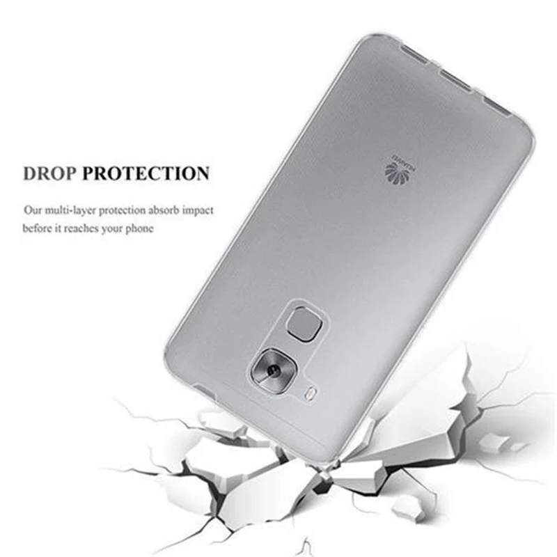 Cadorabo Hülle kompatibel mit Huawei NOVA PLUS Schutzhülle aus flexiblem TPU Silikon